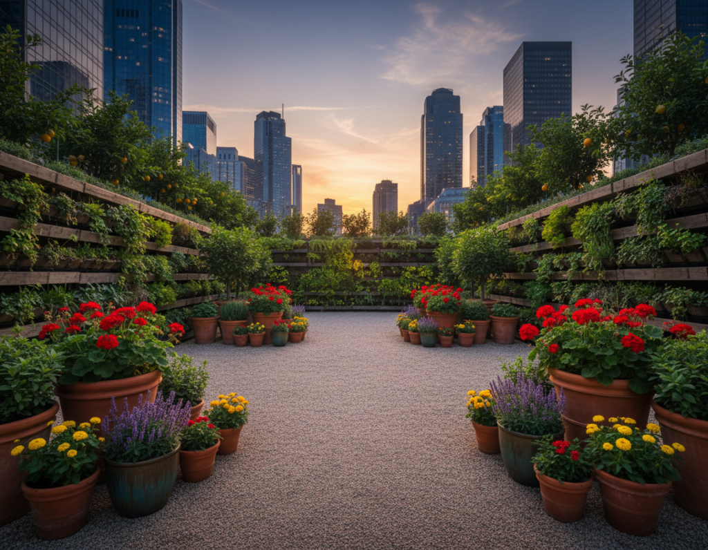 Organizing Containers and Decorations Without Blocking Flight Paths