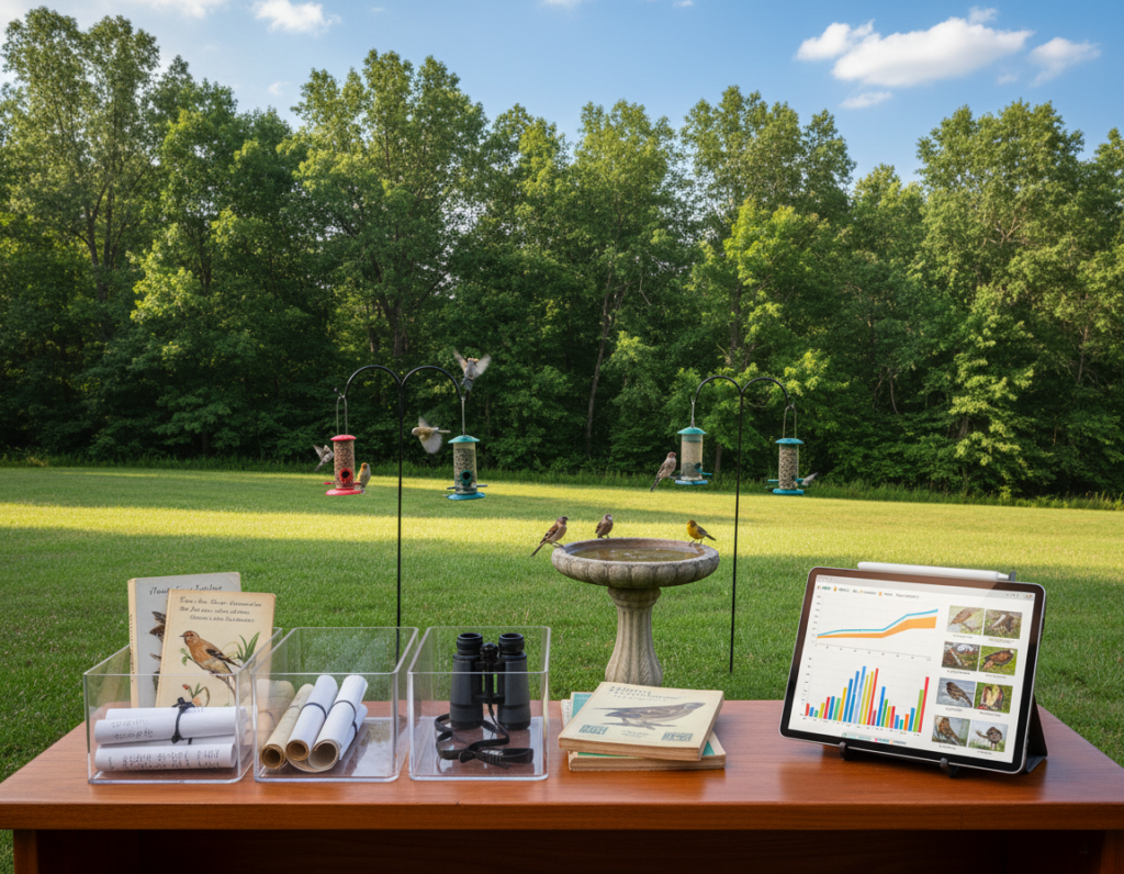 Storage Options That Make It Easier to Review Bird Activity Over Time