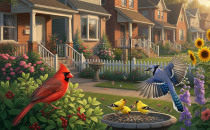 common bird colors city species