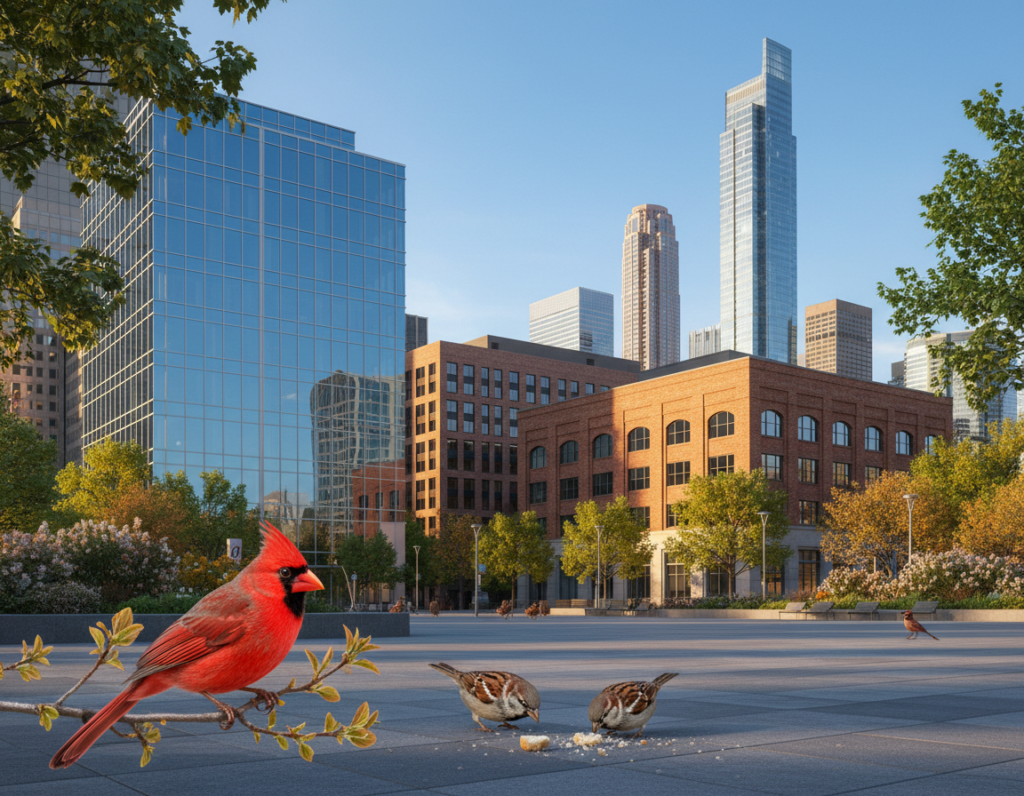 Seasonal Changes That Affect Which Birds Appear Around Buildings