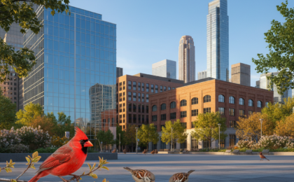 seasonal urban bird activity patterns