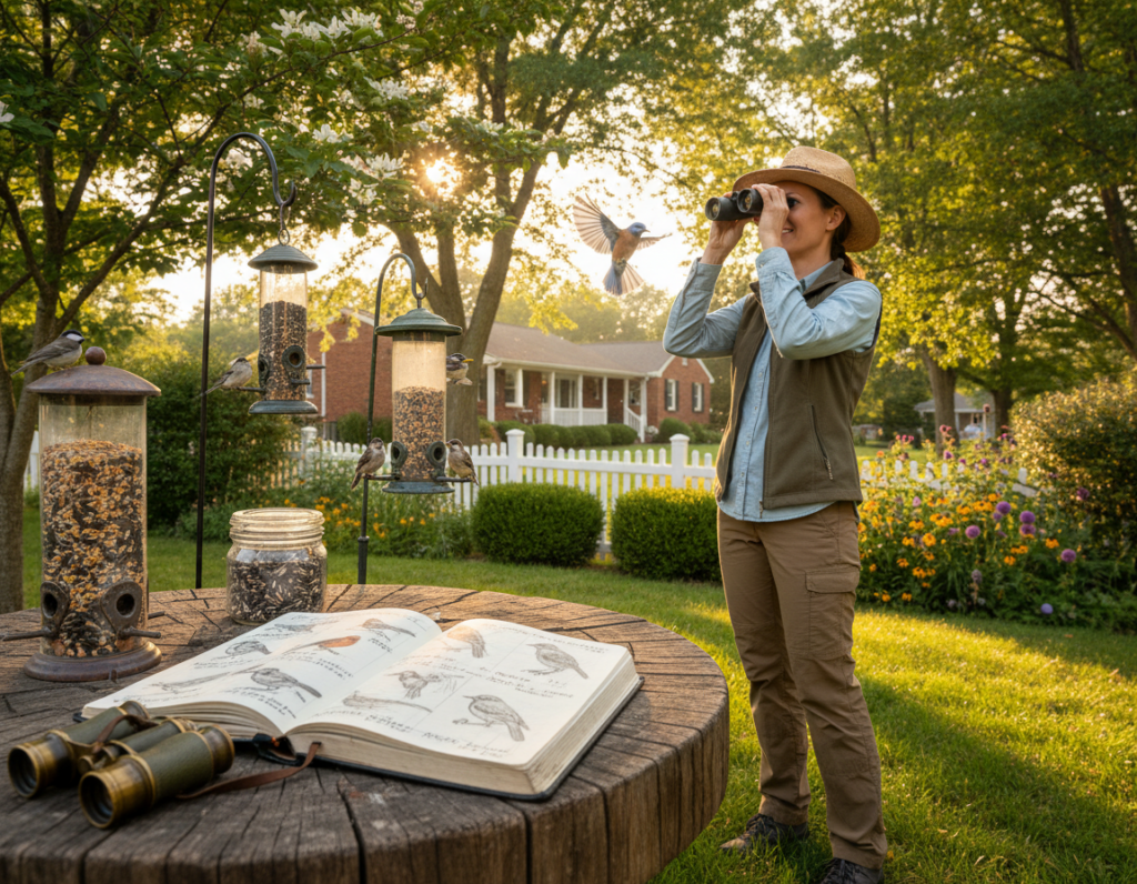 Reviewing Past Records to Notice Changes in Bird Visits Around Your Home